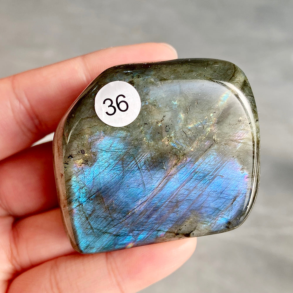 Natural Crystal Labradorite Freeform