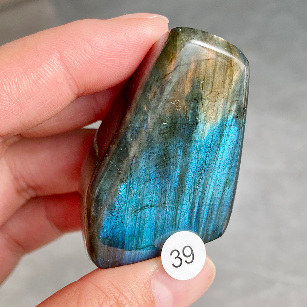 Natural Crystal Labradorite Freeform