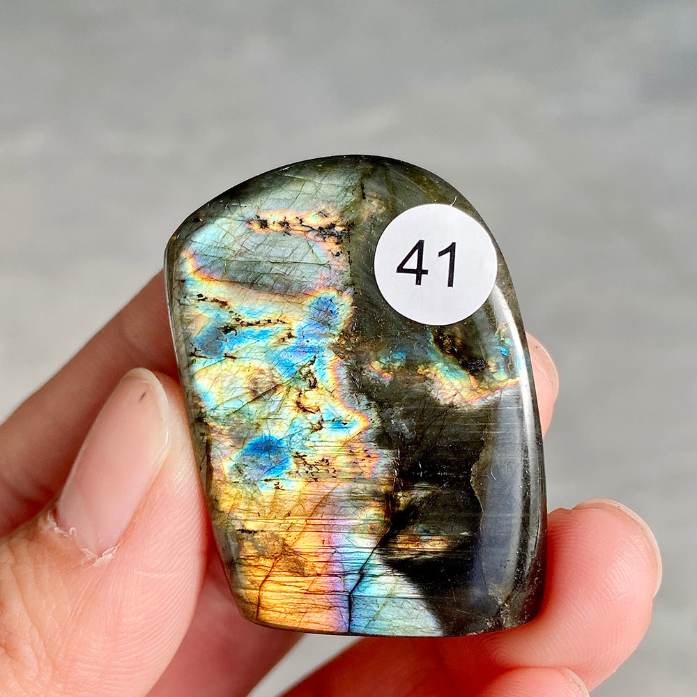 Natural Crystal Labradorite Freeform