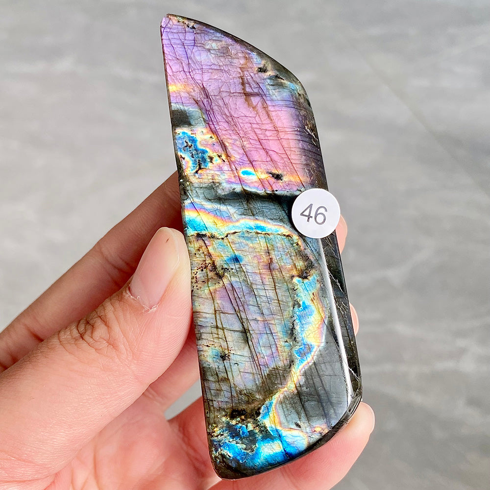 Natural Crystal Labradorite Freeform