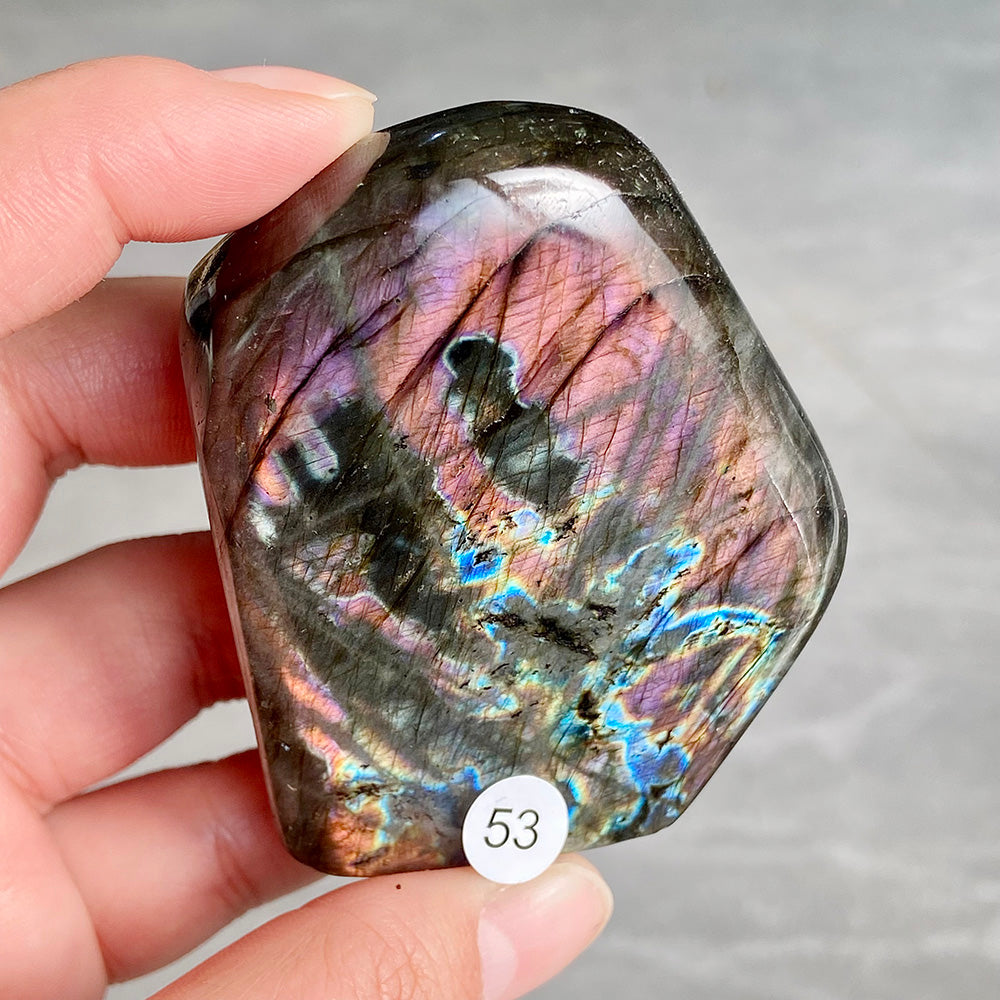 Natural Crystal Labradorite Freeform