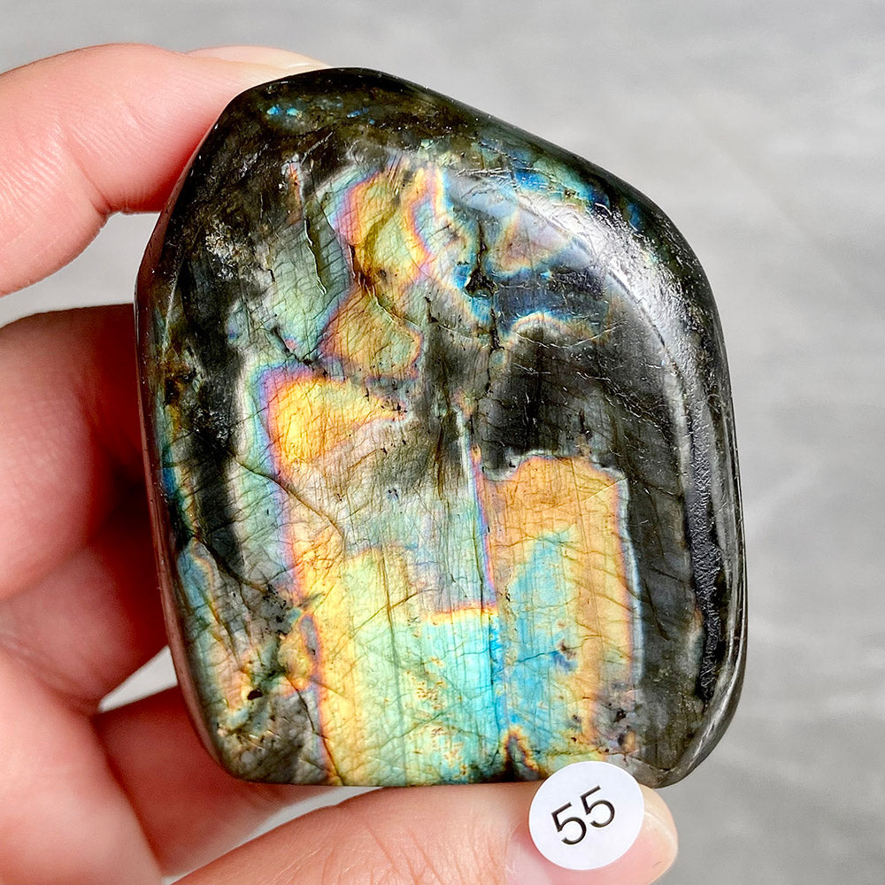 Natural Crystal Labradorite Freeform