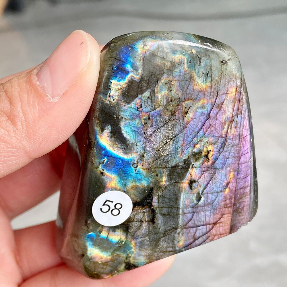Natural Crystal Labradorite Freeform