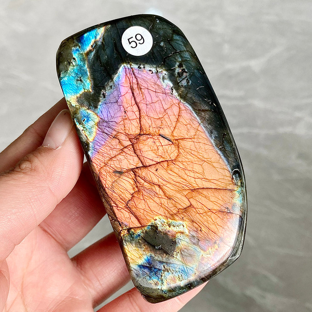 Natural Crystal Labradorite Freeform