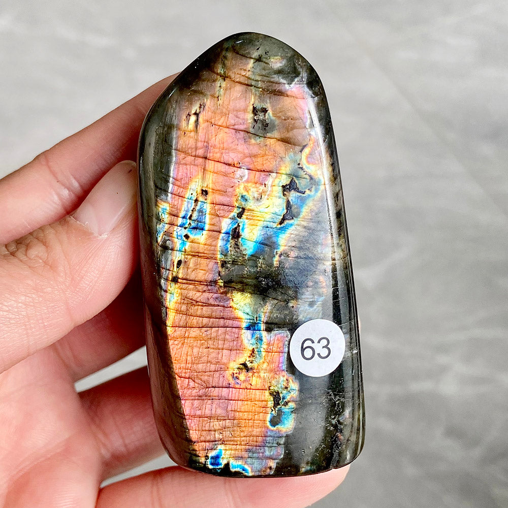 Natural Crystal Labradorite Freeform