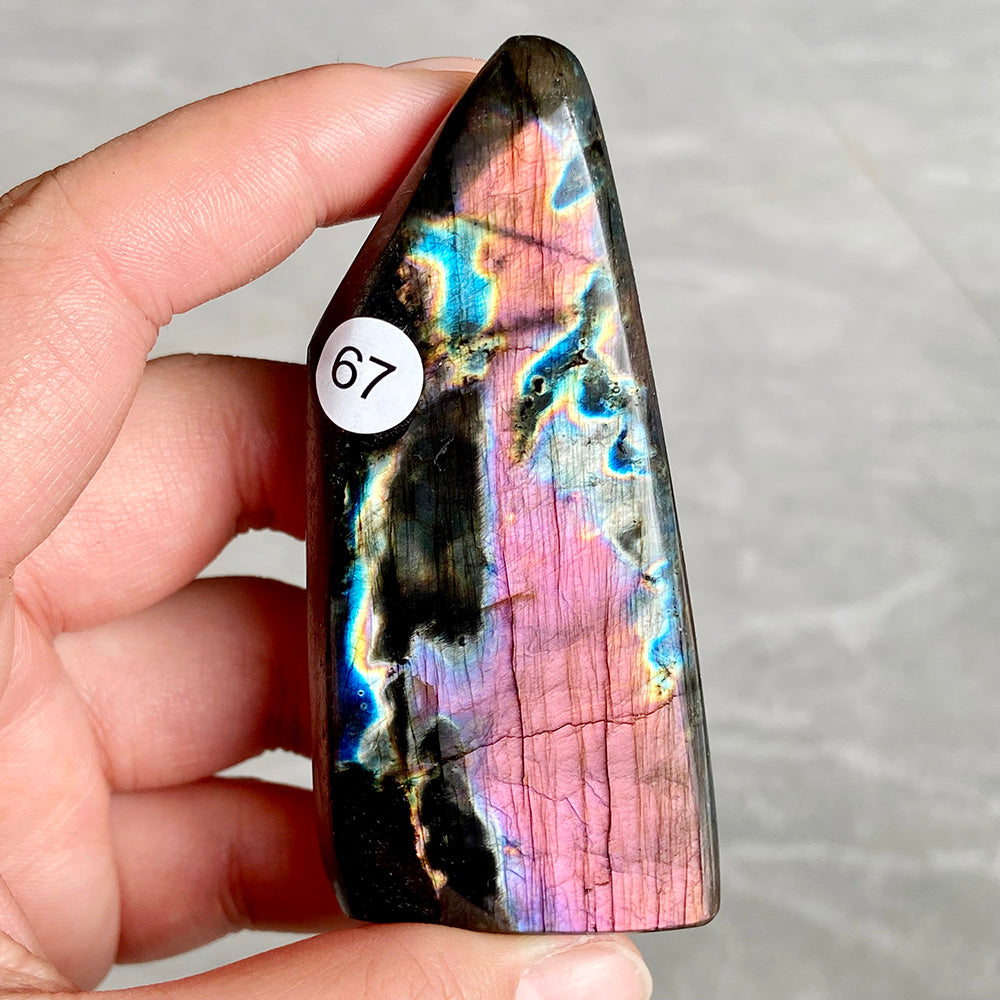 Natural Crystal Labradorite Freeform