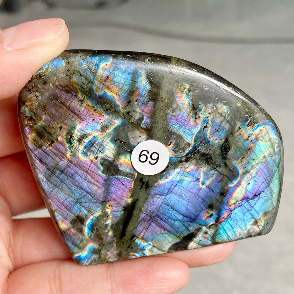 Natural Crystal Labradorite Freeform