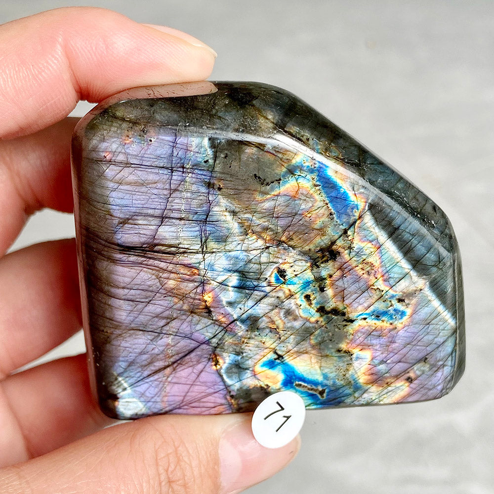 Natural Crystal Labradorite Freeform