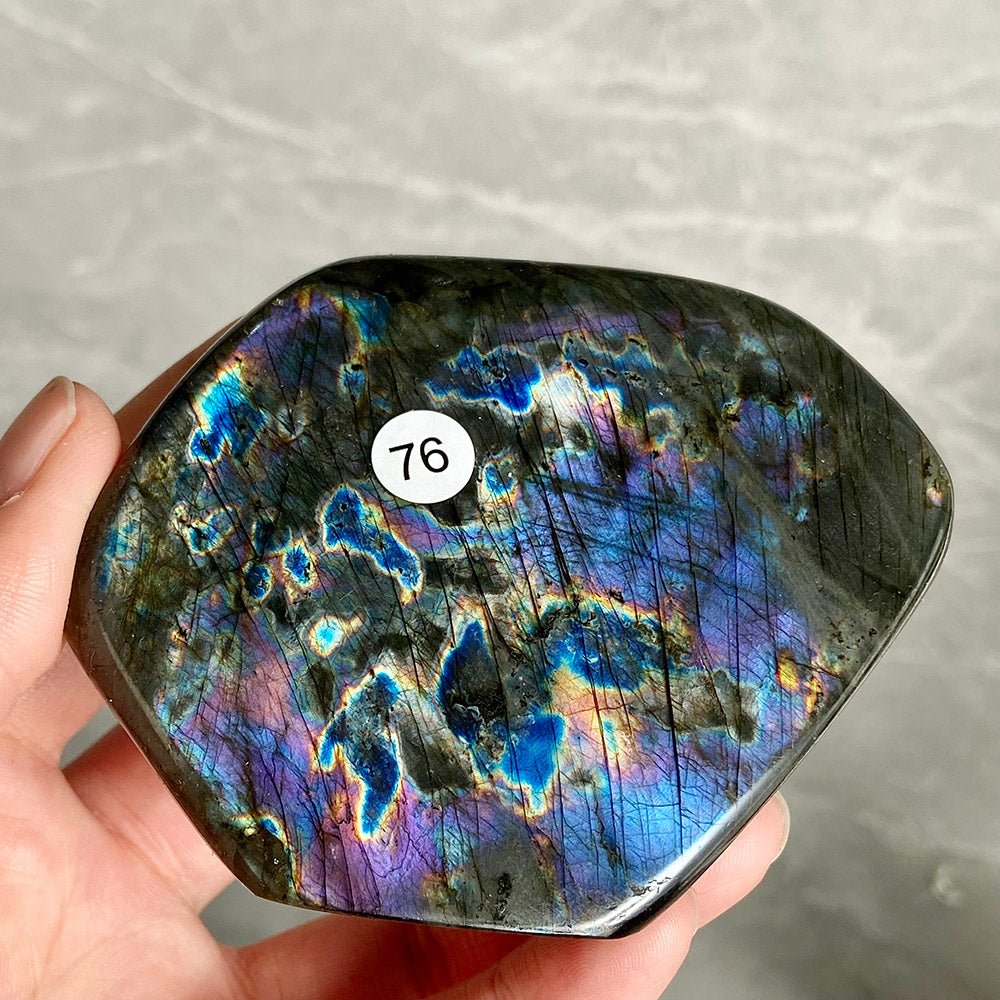 Natural Crystal Labradorite Freeform