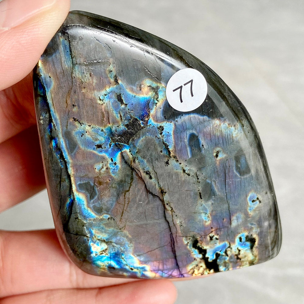 Natural Crystal Labradorite Freeform