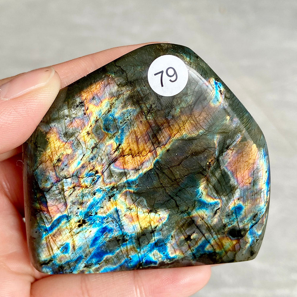 Natural Crystal Labradorite Freeform