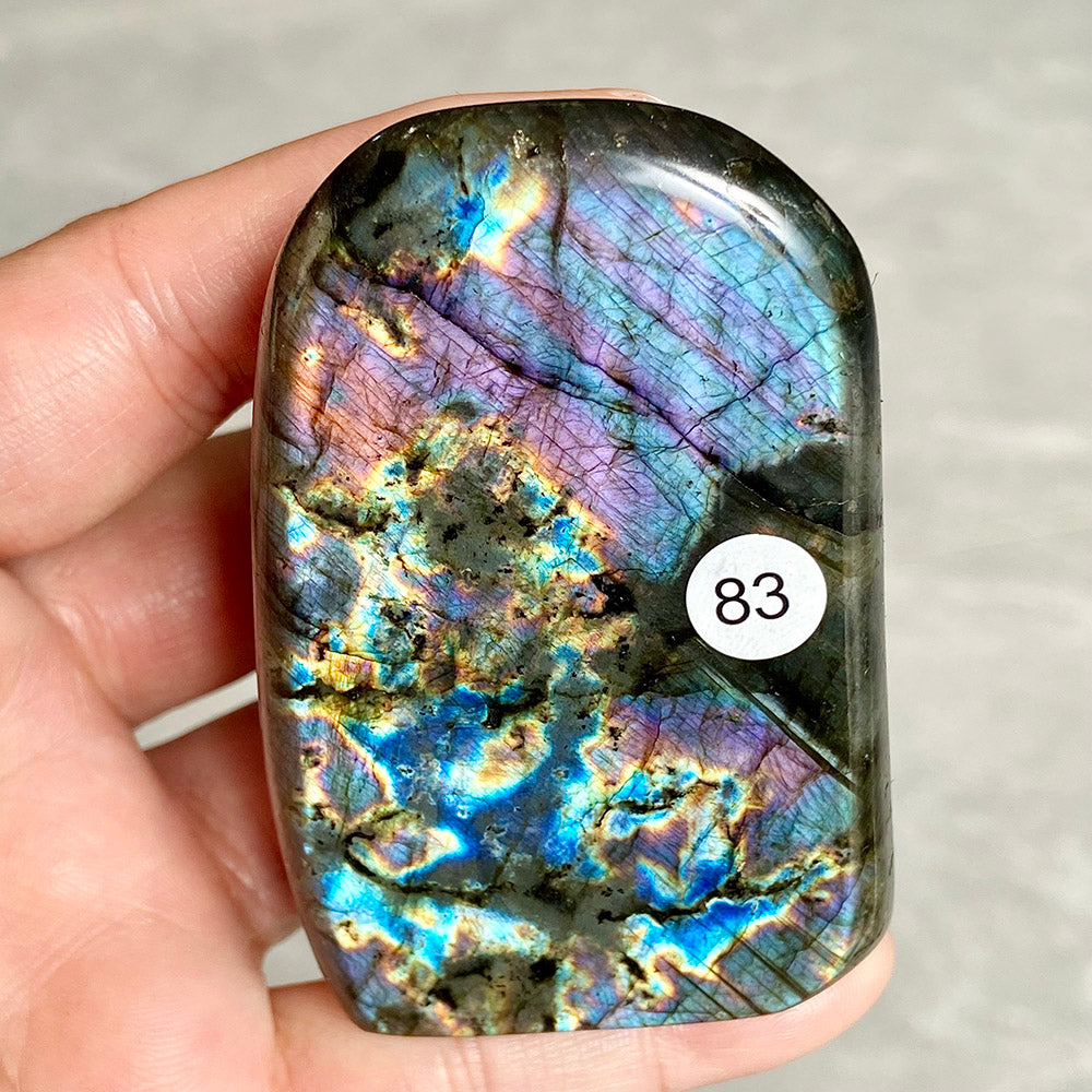 Natural Crystal Labradorite Freeform