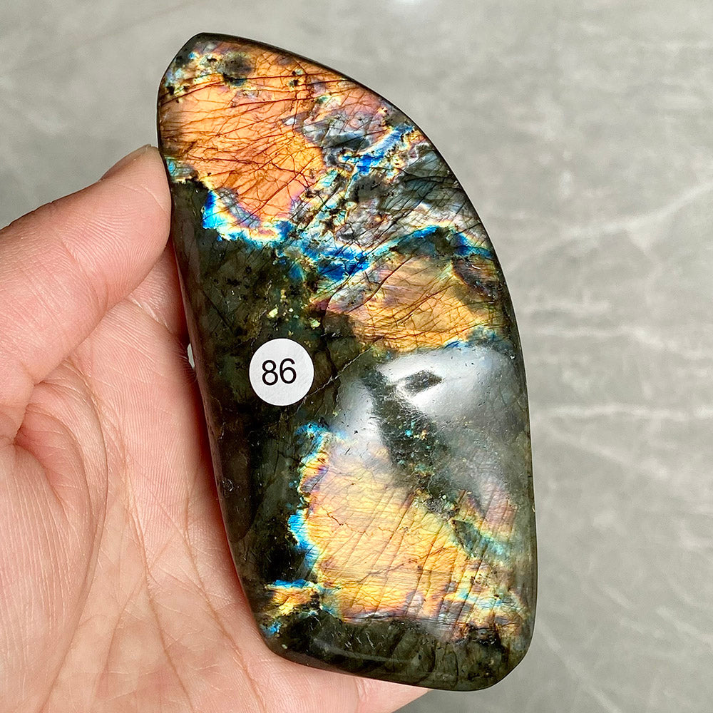 Natural Crystal Labradorite Freeform