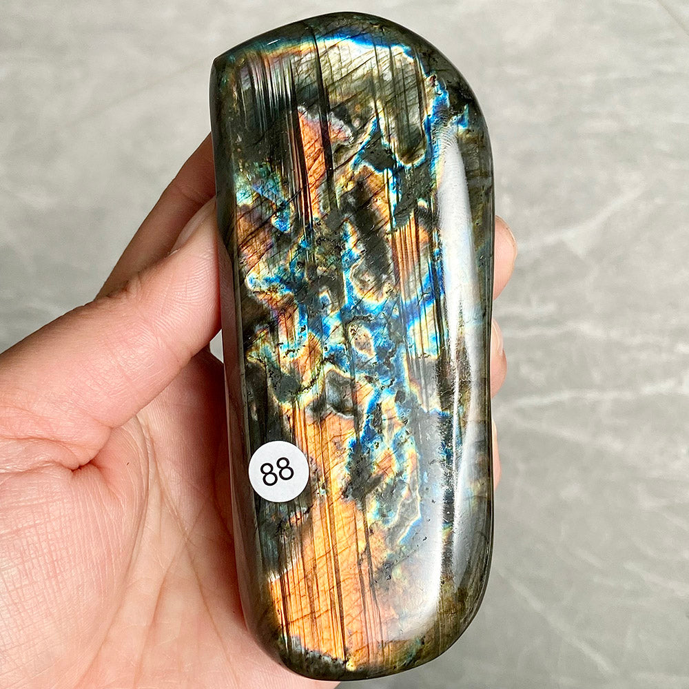 Natural Crystal Labradorite Freeform