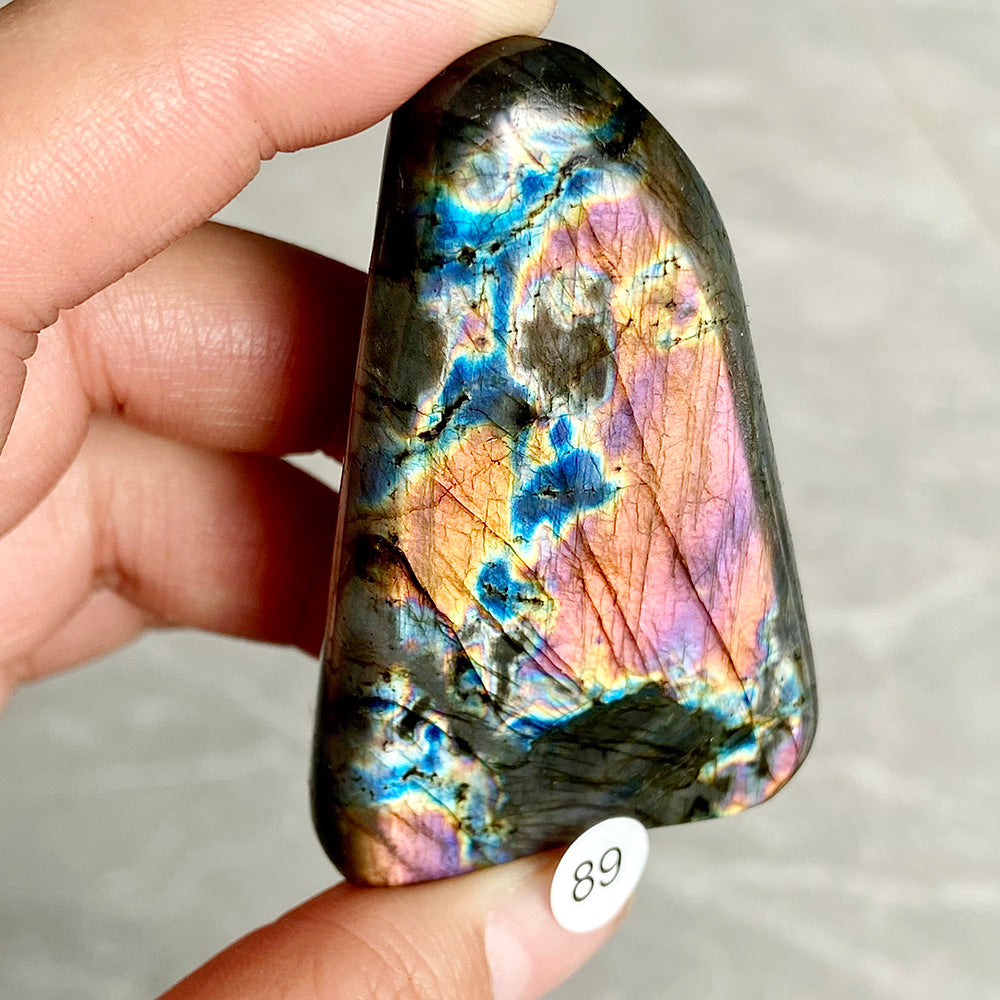 Natural Crystal Labradorite Freeform