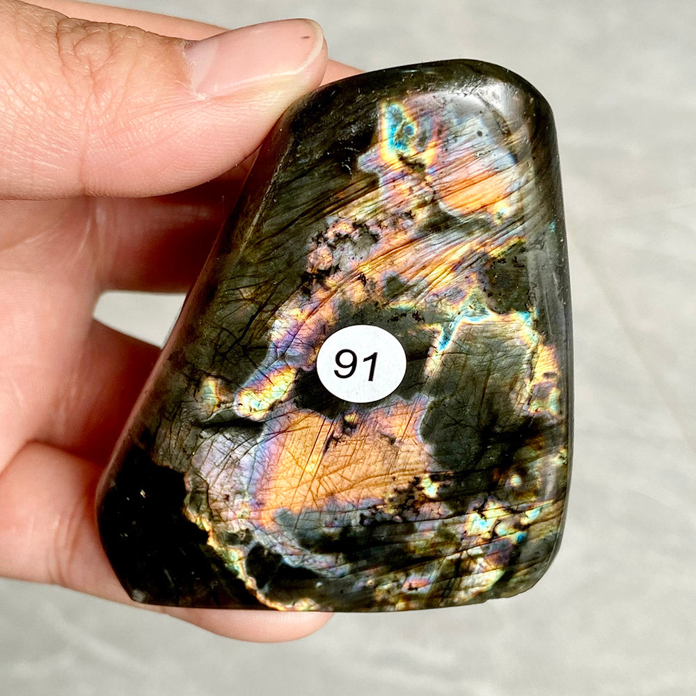 Natural Crystal Labradorite Freeform