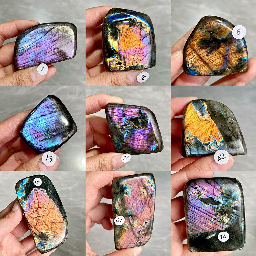 Natural Crystal Labradorite Freeform