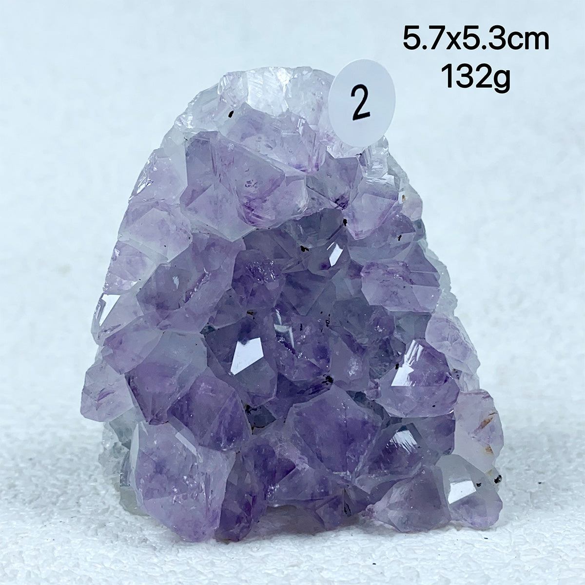 Natural Amethyst Cluster Crystals Geode Freeform