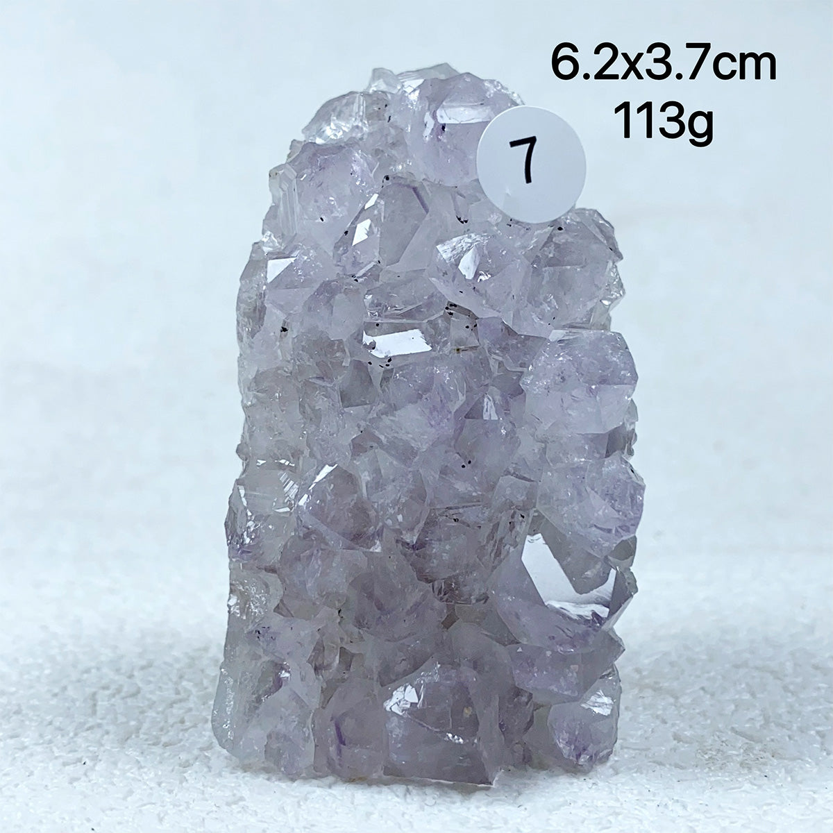 Natural Amethyst Cluster Crystals Geode Freeform