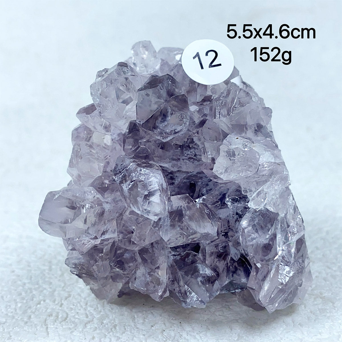 Natural Amethyst Cluster Crystals Geode Freeform