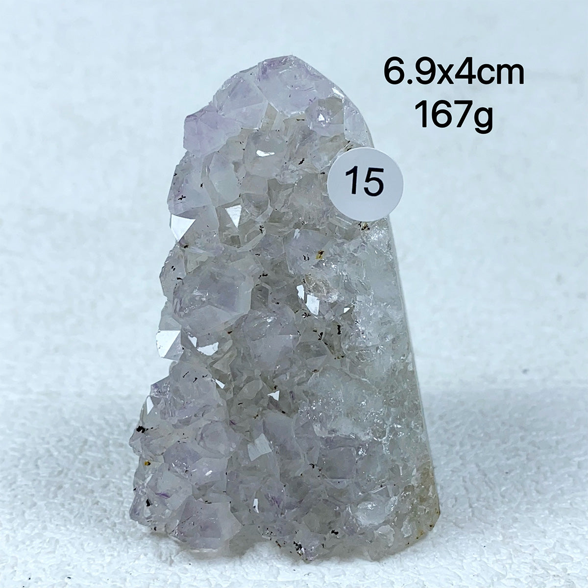 Natural Amethyst Cluster Crystals Geode Freeform