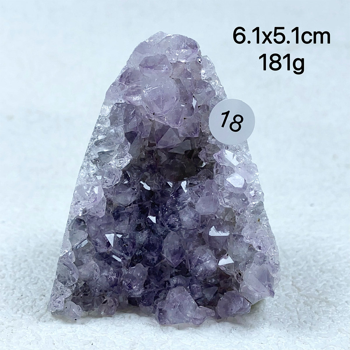 Natural Amethyst Cluster Crystals Geode Freeform