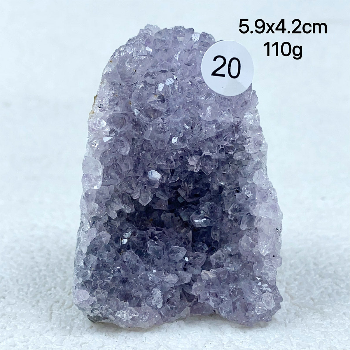 Natural Amethyst Cluster Crystals Geode Freeform