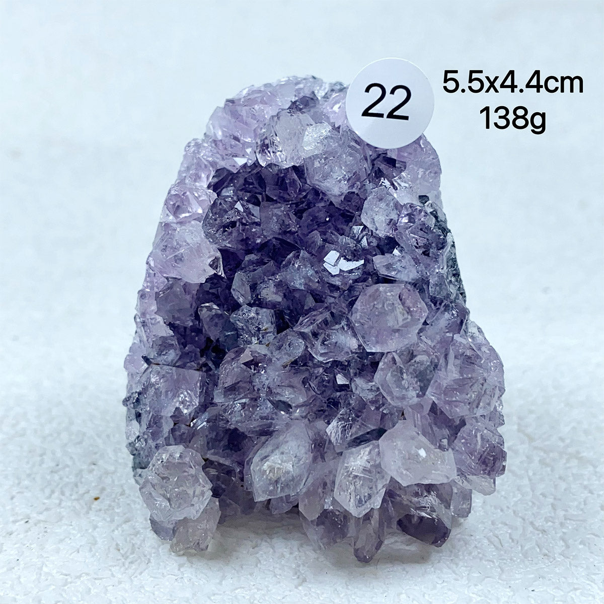 Natural Amethyst Cluster Crystals Geode Freeform