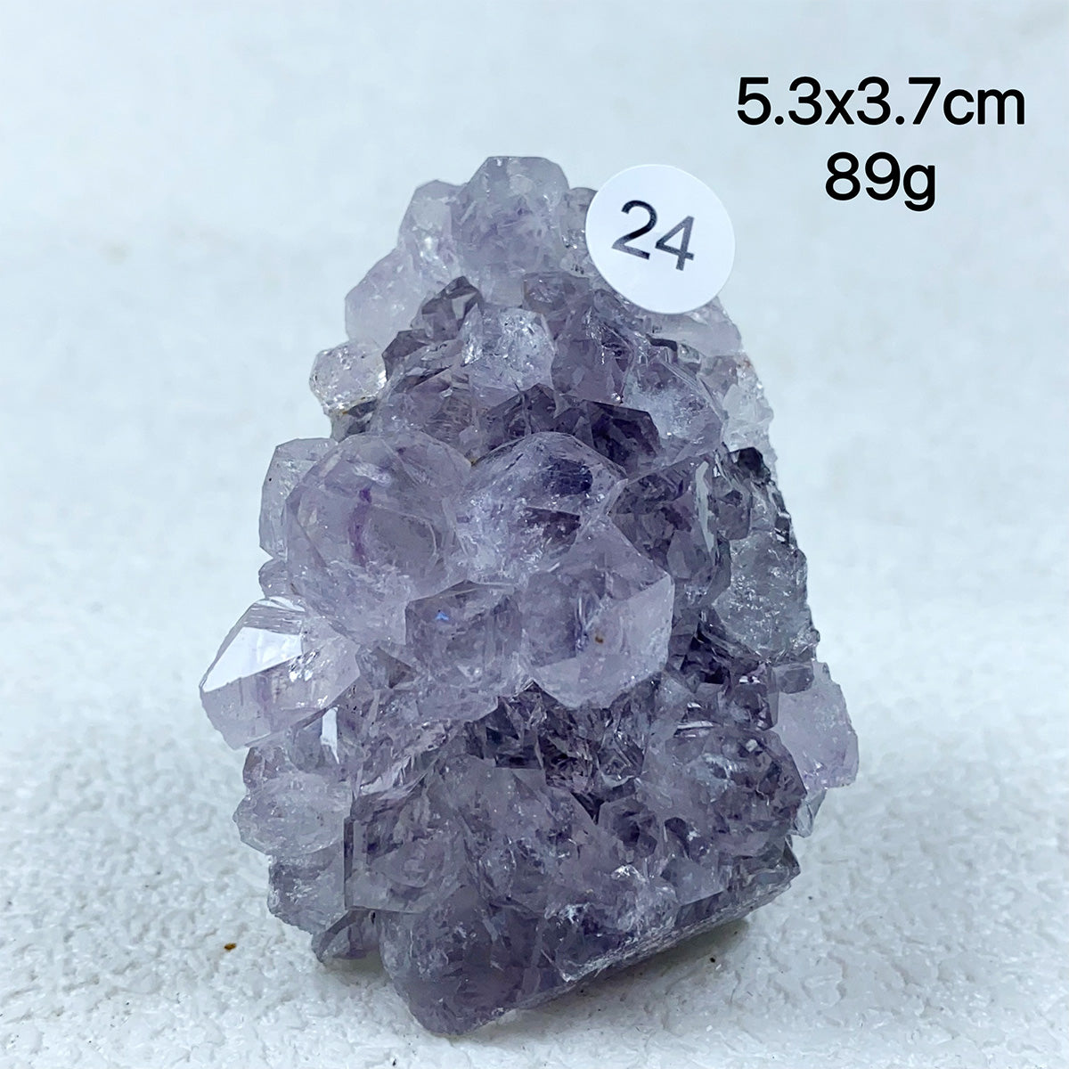 Natural Amethyst Cluster Crystals Geode Freeform
