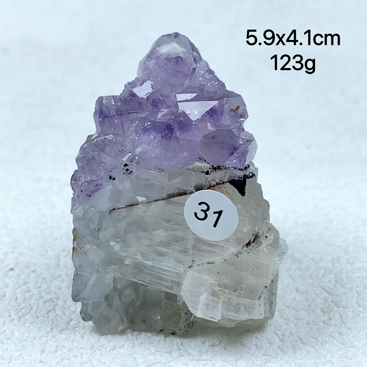 Natural Amethyst Cluster Crystals Geode Freeform