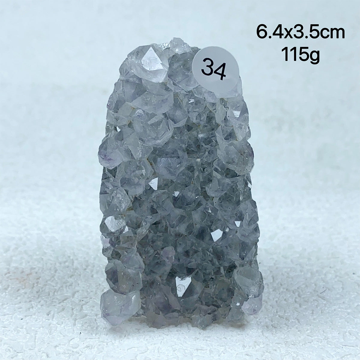 Natural Amethyst Cluster Crystals Geode Freeform