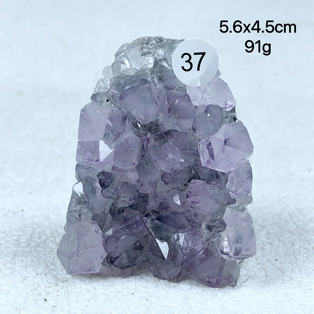 Natural Amethyst Cluster Crystals Geode Freeform