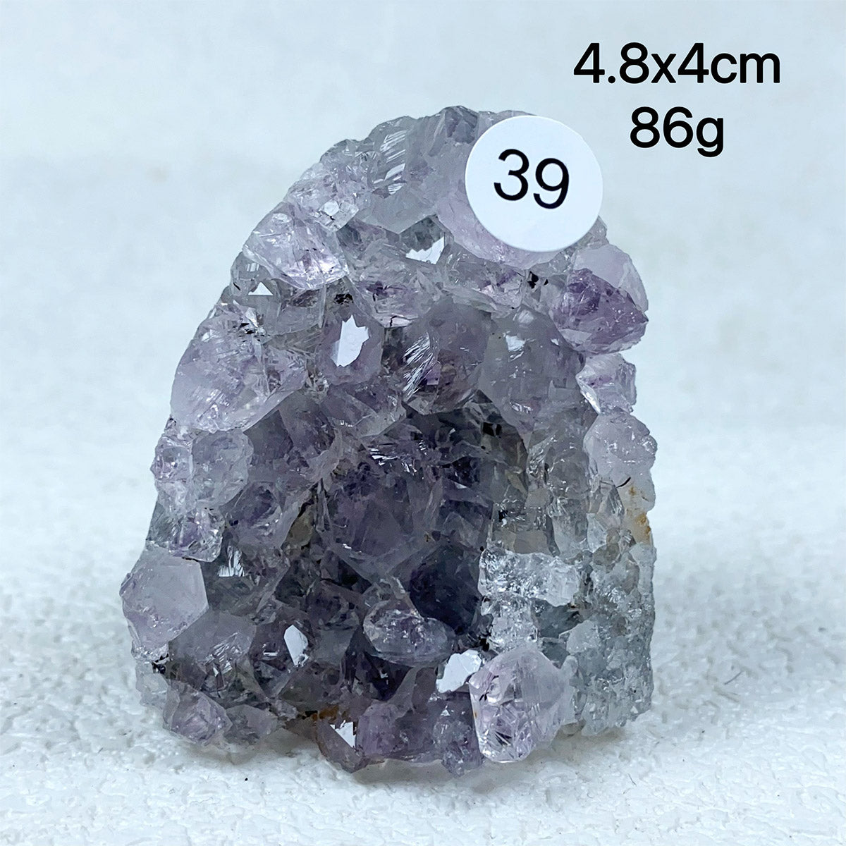 Natural Amethyst Cluster Crystals Geode Freeform