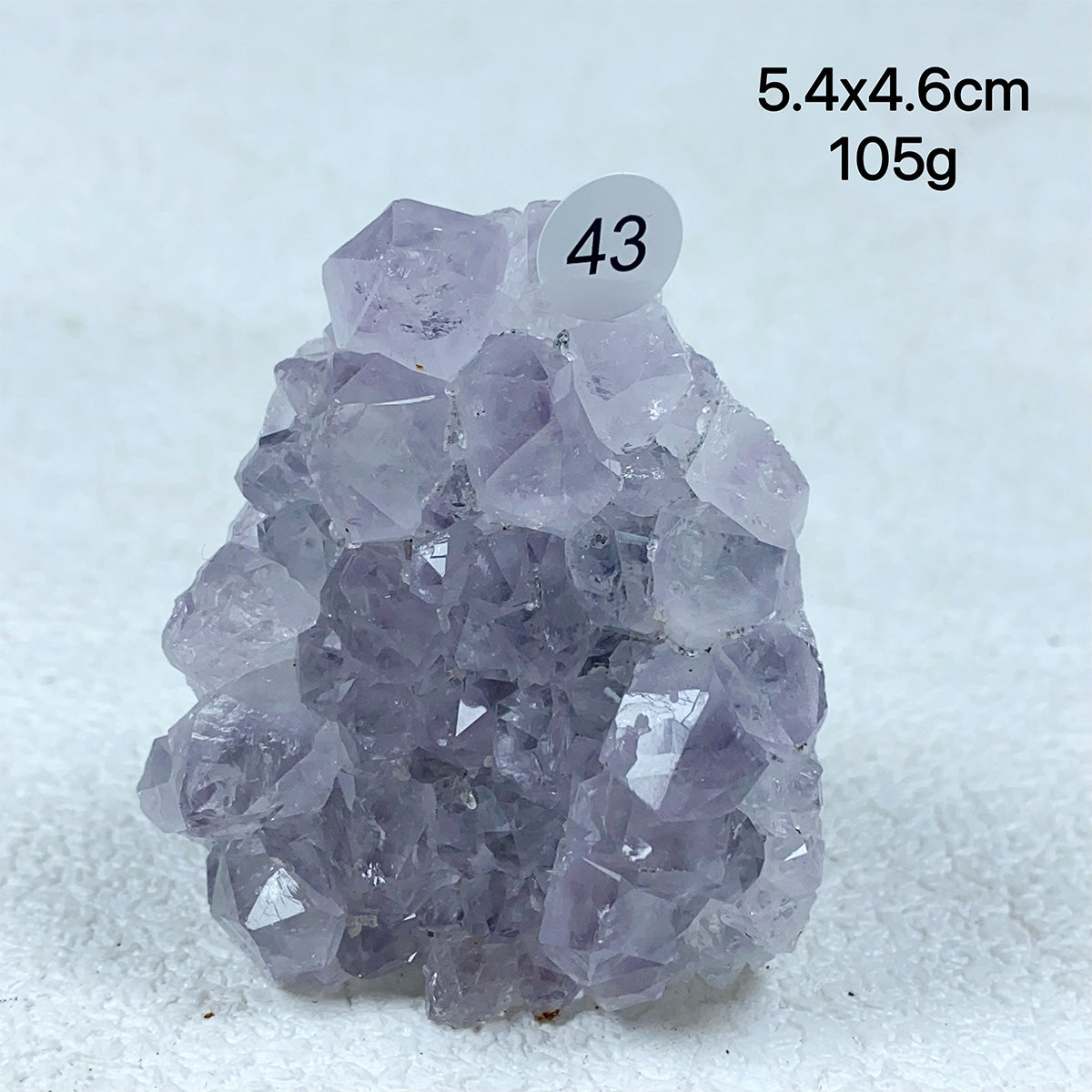 Natural Amethyst Cluster Crystals Geode Freeform
