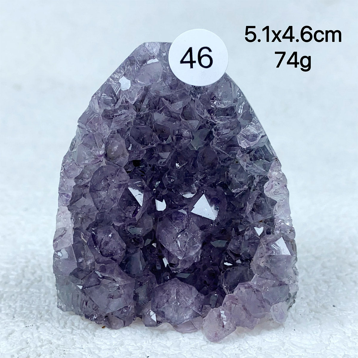 Natural Amethyst Cluster Crystals Geode Freeform