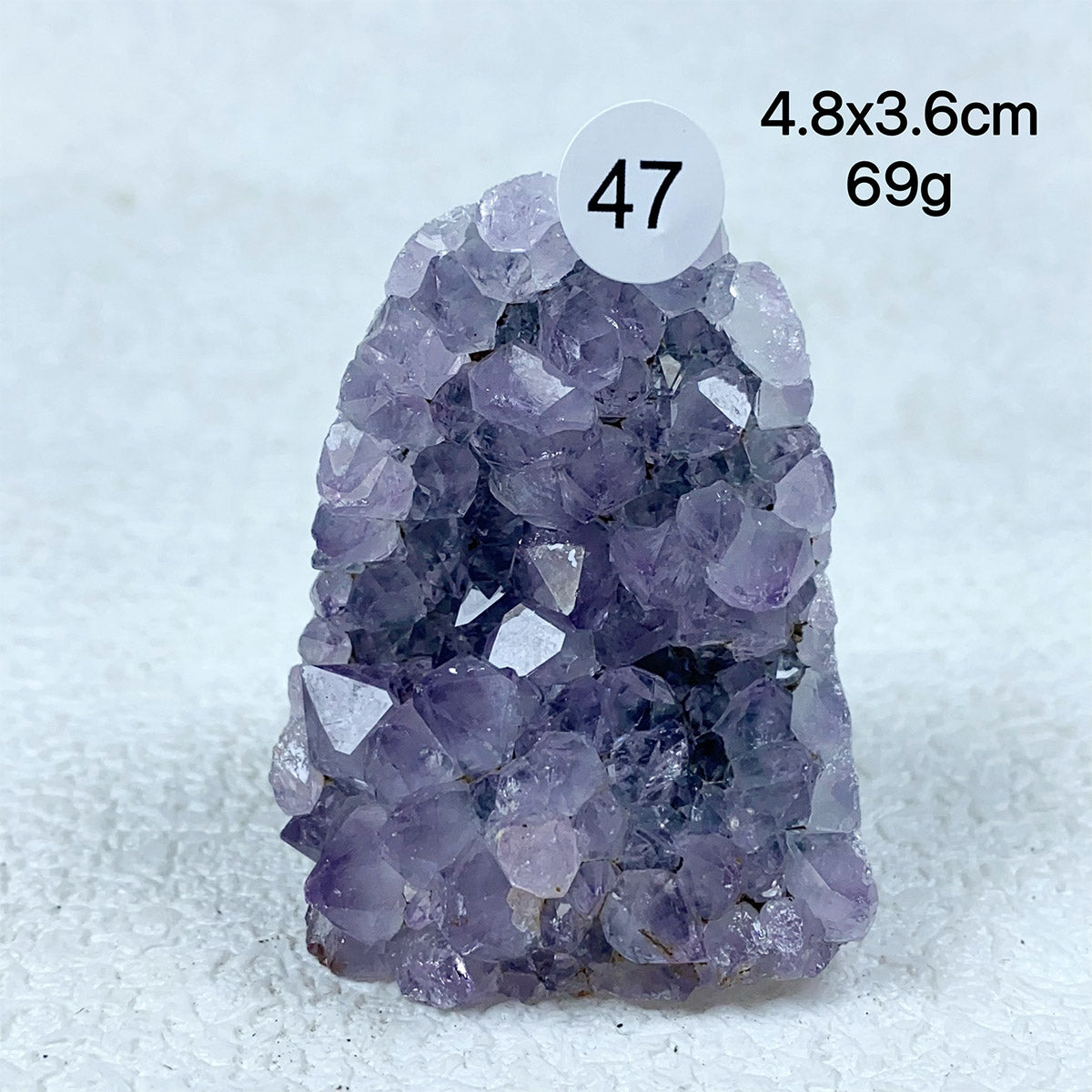Natural Amethyst Cluster Crystals Geode Freeform