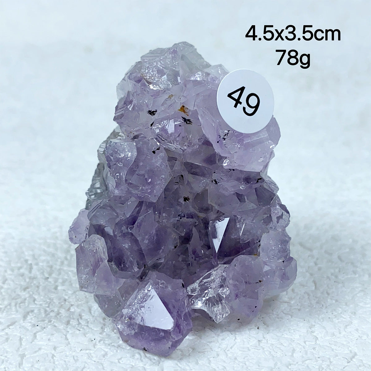 Natural Amethyst Cluster Crystals Geode Freeform