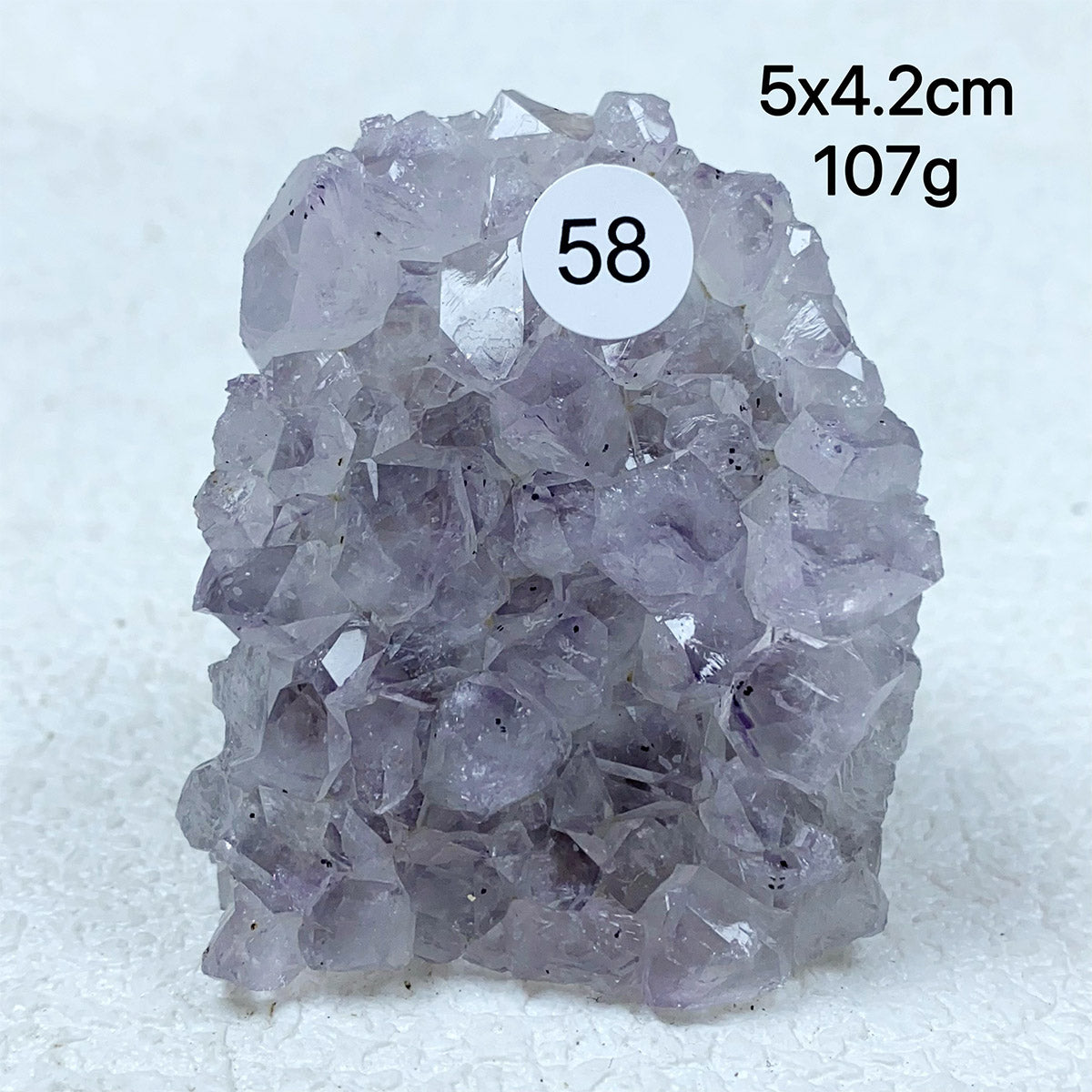 Natural Amethyst Cluster Crystals Geode Freeform