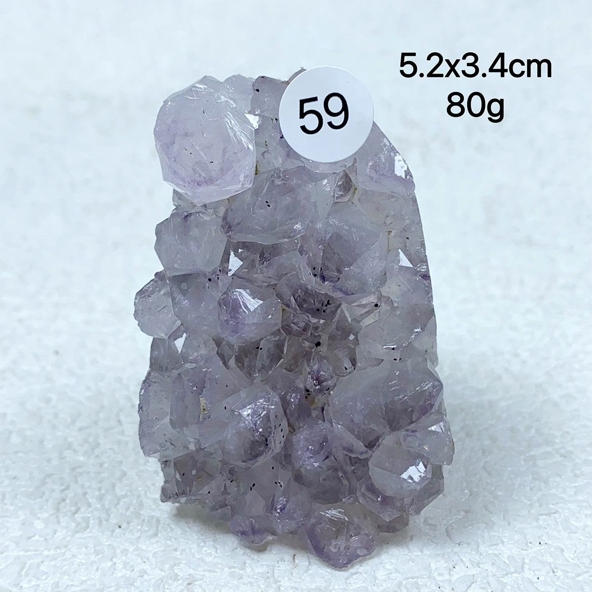 Natural Amethyst Cluster Crystals Geode Freeform