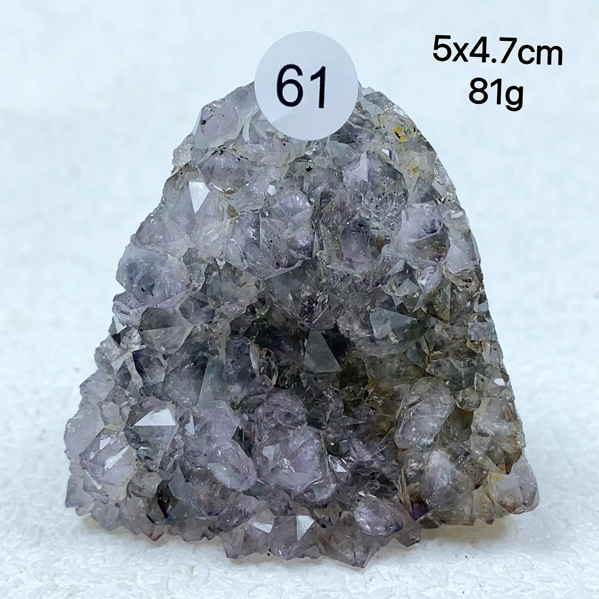 Natural Amethyst Cluster Crystals Geode Freeform