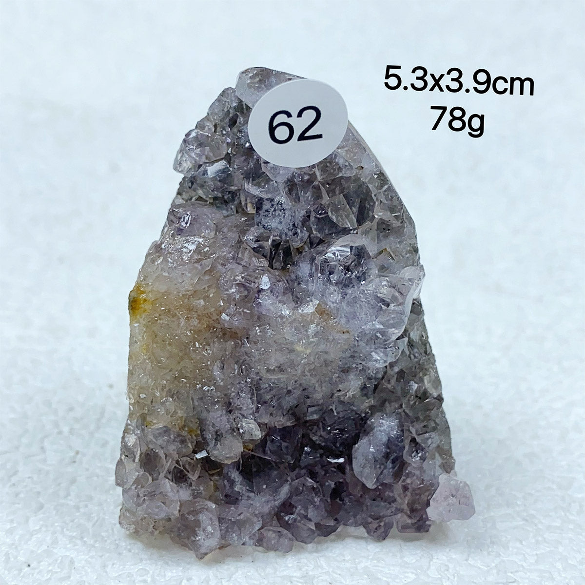 Natural Amethyst Cluster Crystals Geode Freeform