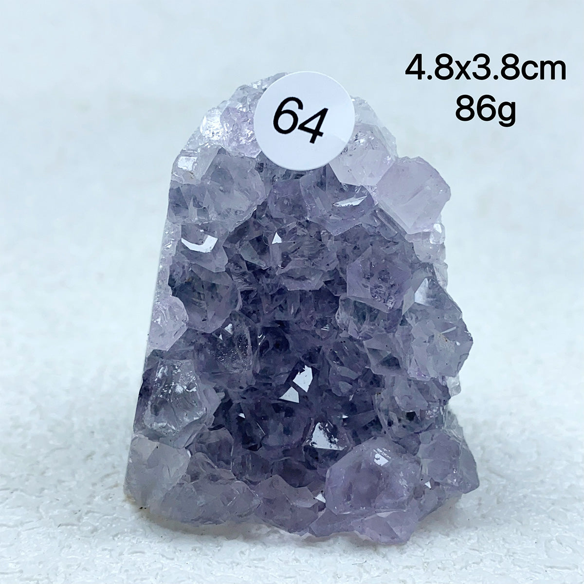 Natural Amethyst Cluster Crystals Geode Freeform