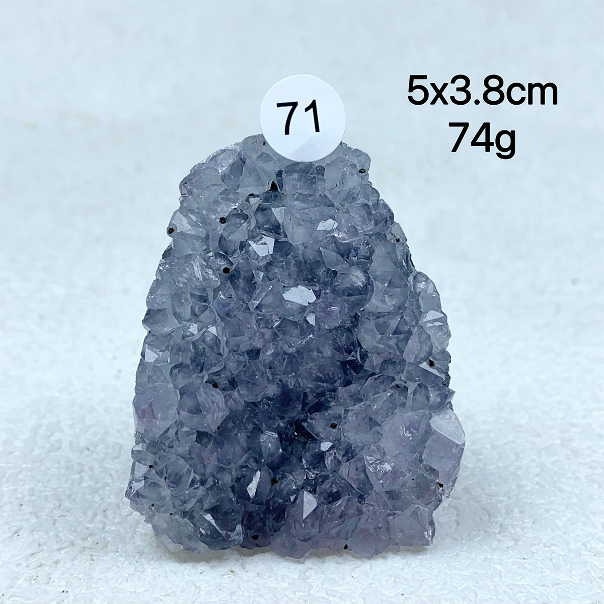 Natural Amethyst Cluster Crystals Geode Freeform