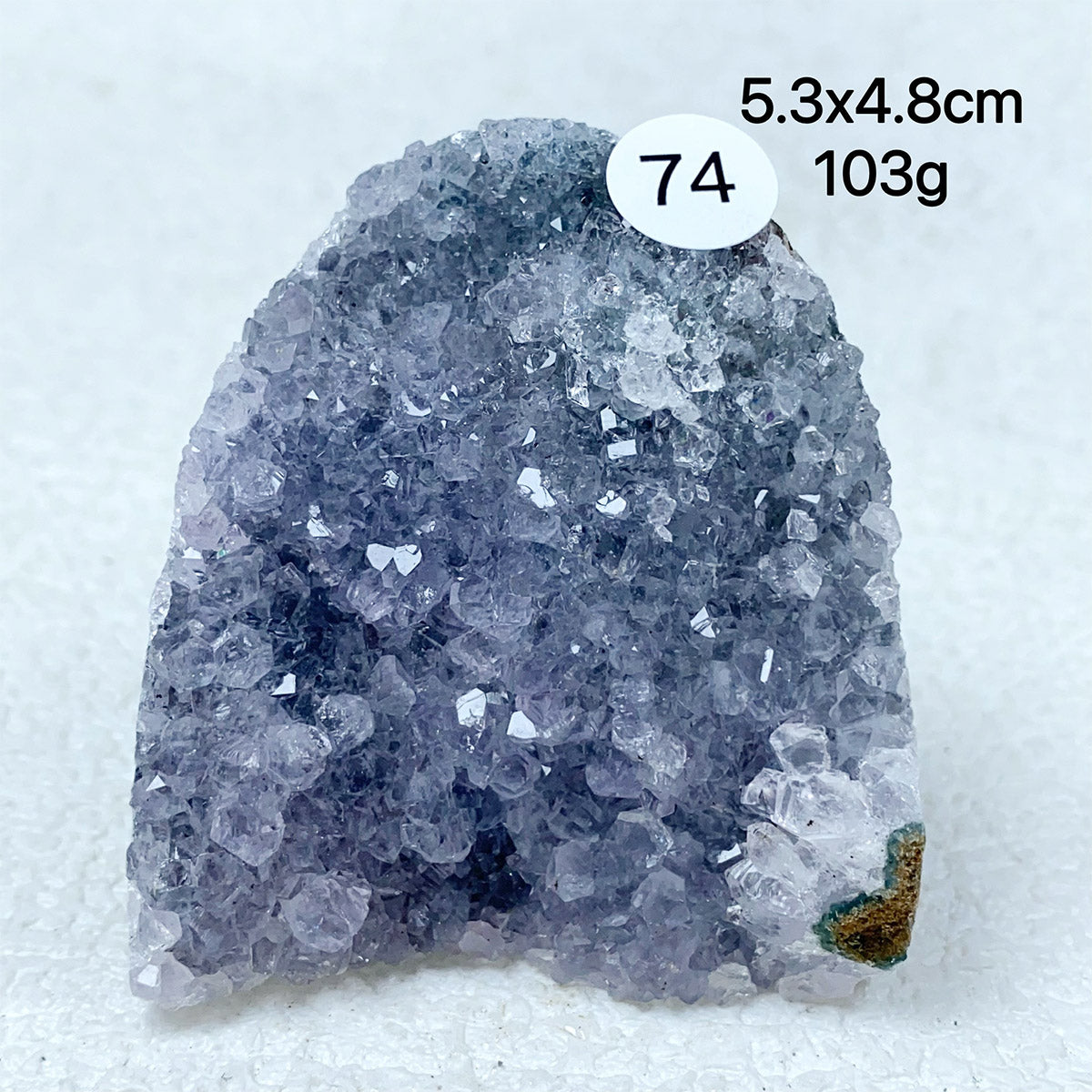 Natural Amethyst Cluster Crystals Geode Freeform