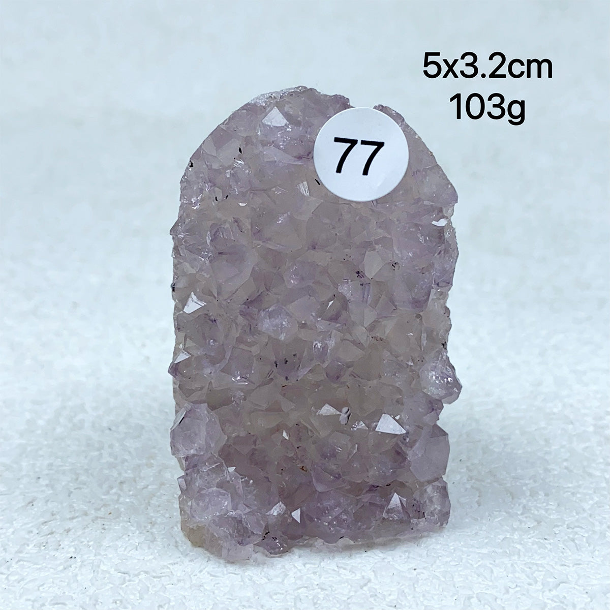 Natural Amethyst Cluster Crystals Geode Freeform