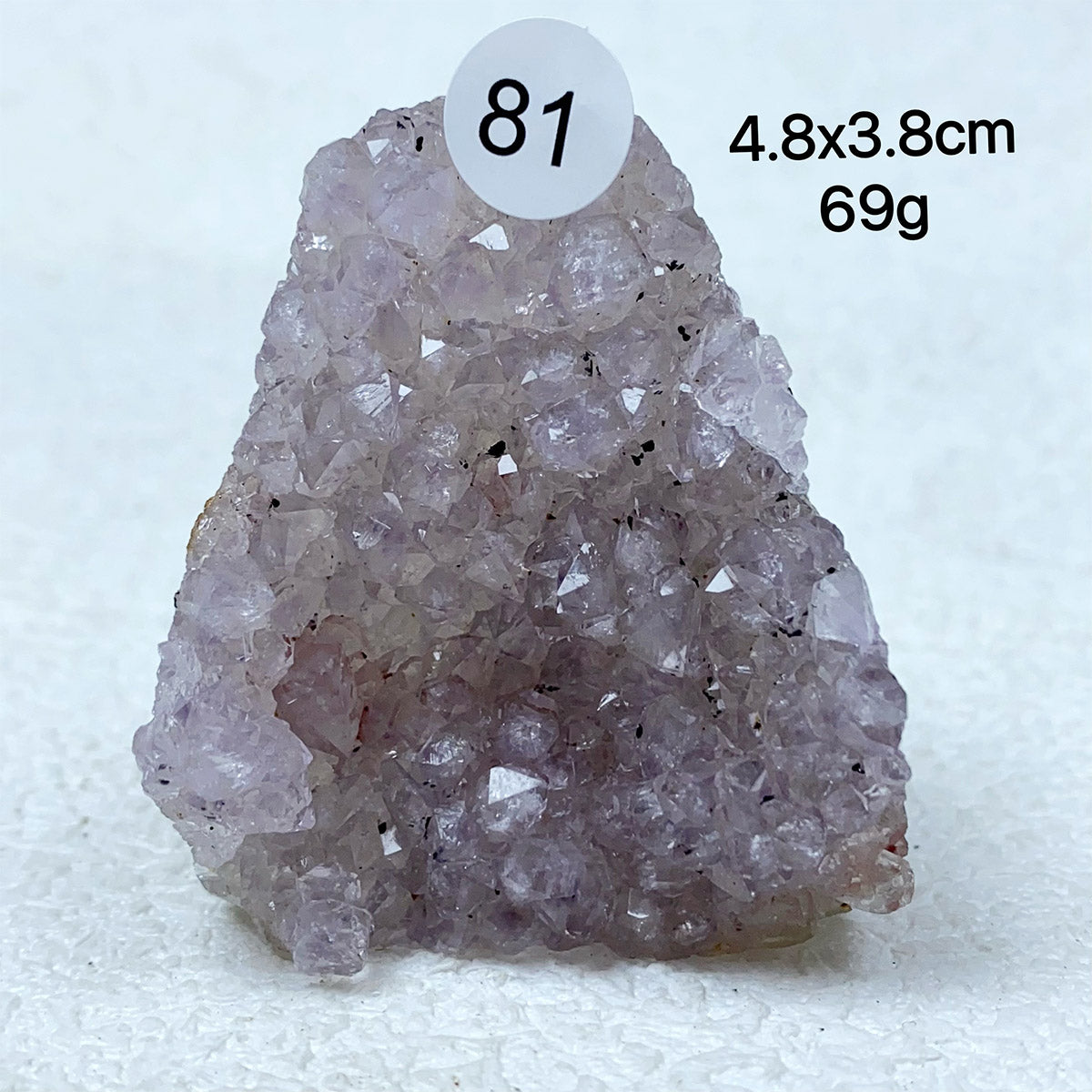Natural Amethyst Cluster Crystals Geode Freeform