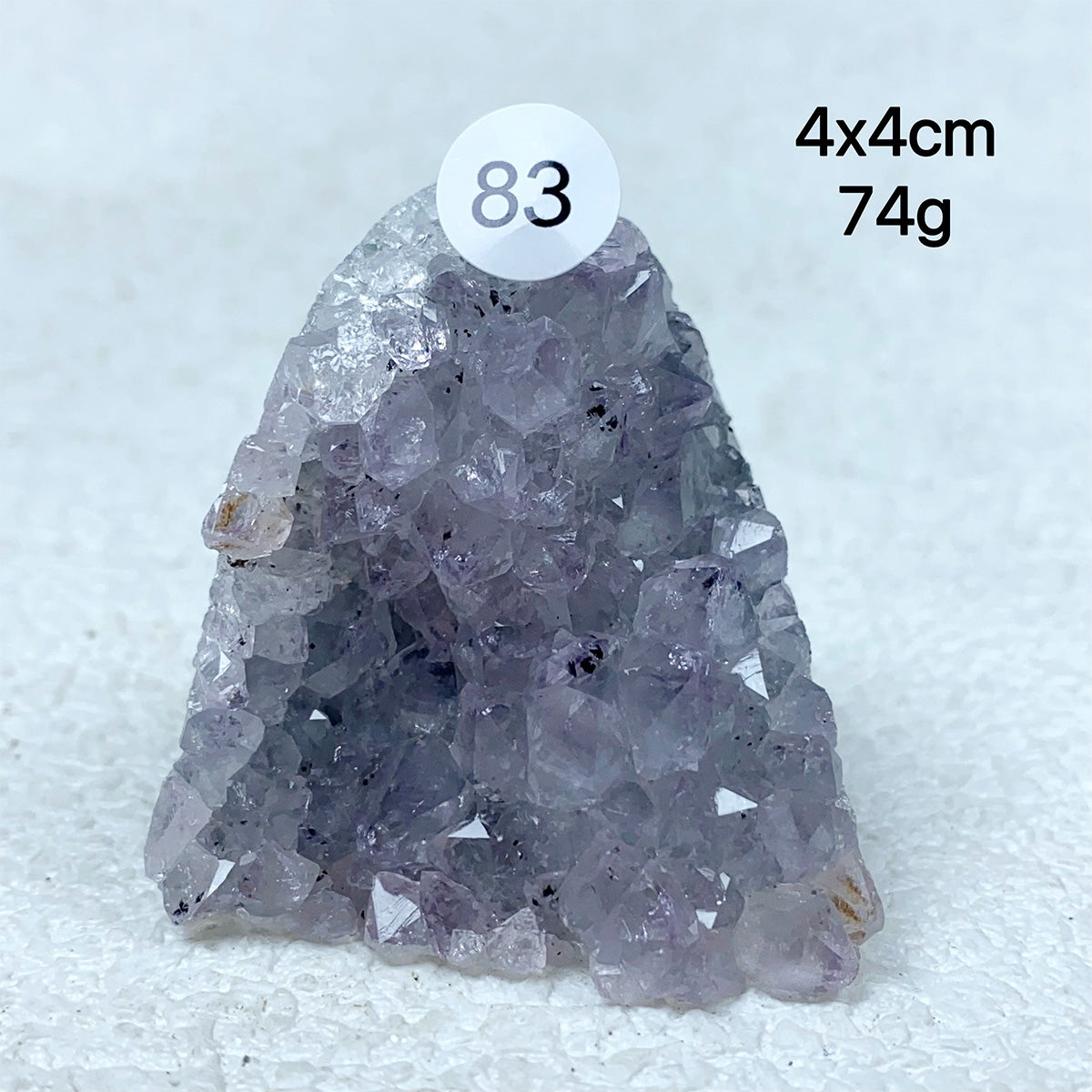 Natural Amethyst Cluster Crystals Geode Freeform