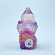Rainbow Fluorite Clusters Crystal Tower Points