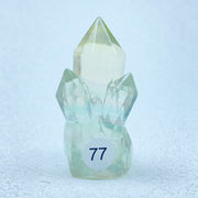 Rainbow Fluorite Clusters Crystal Tower Points