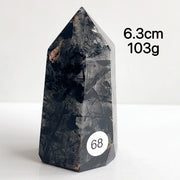 Natural Black Tourmaline Crystal Tower